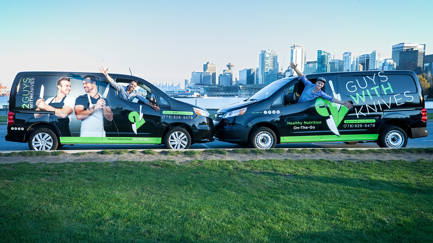 2Guys With Knives Delivery Image